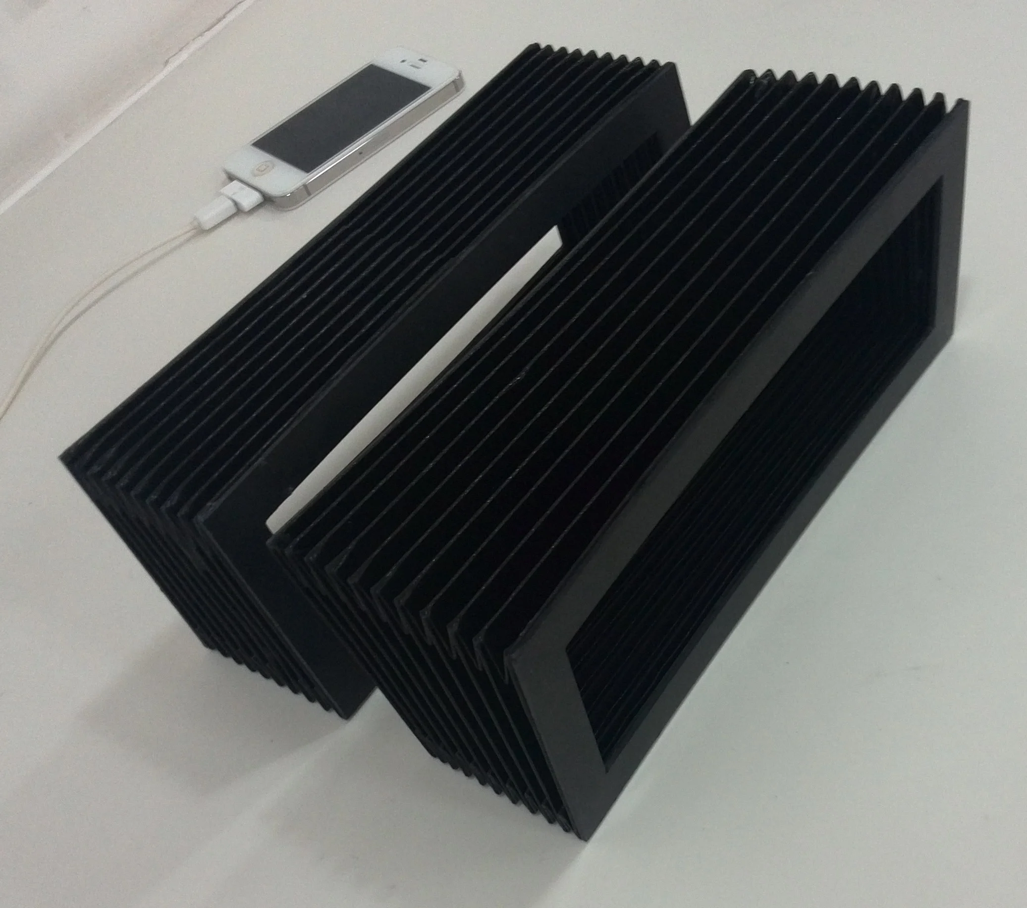 T5 прямоугольная Гибкая защита гармошкой Нижняя крышка внешняя 90 мм x 220