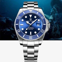 pagani 2021 design men mechanical wristwatch luxury ceramic bezel waterproof nh35a automatic watch sapphire glass watch for men