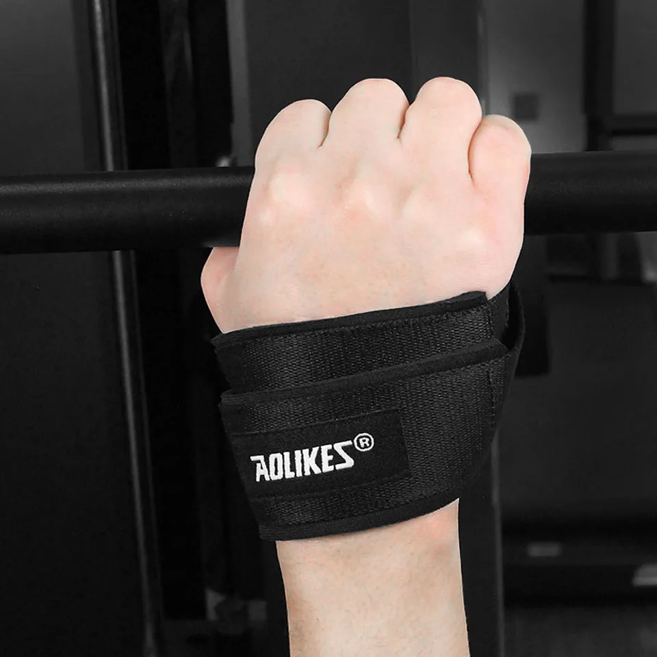 2 шт. Высокое качество тренажерный зал Вес подъемные ремни Подъема Наручные Band