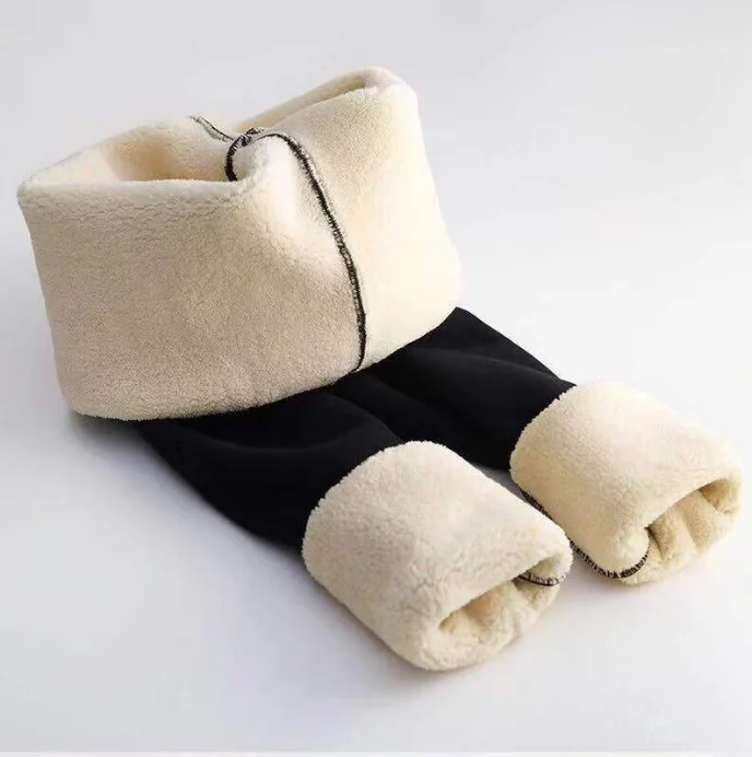 

2020 Winter Warm Pant Women Plus Velvet Thicken Leggings Skinny Casual Ankle-Length Trouser High Waist Large Size Women Leggings