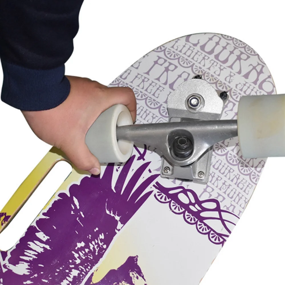 

Arrival Surf Skate Trucks Alloy 7-Inch Land Surfboard Skateboard Bracket Base for C4 C7 Bridge Spring Bracket