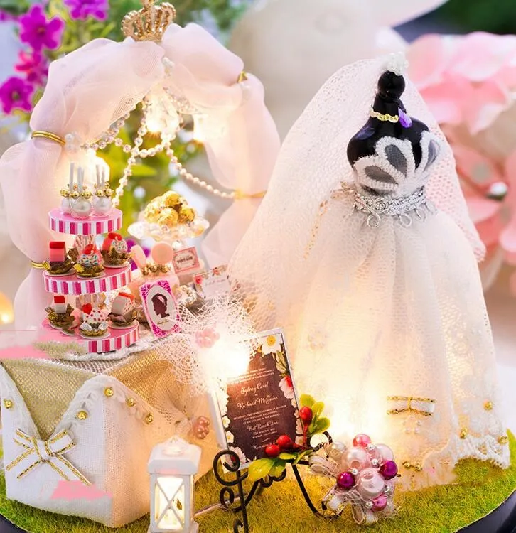 Кукольный домик ручной работы мебель Miniatura кукольные домики сделай сам