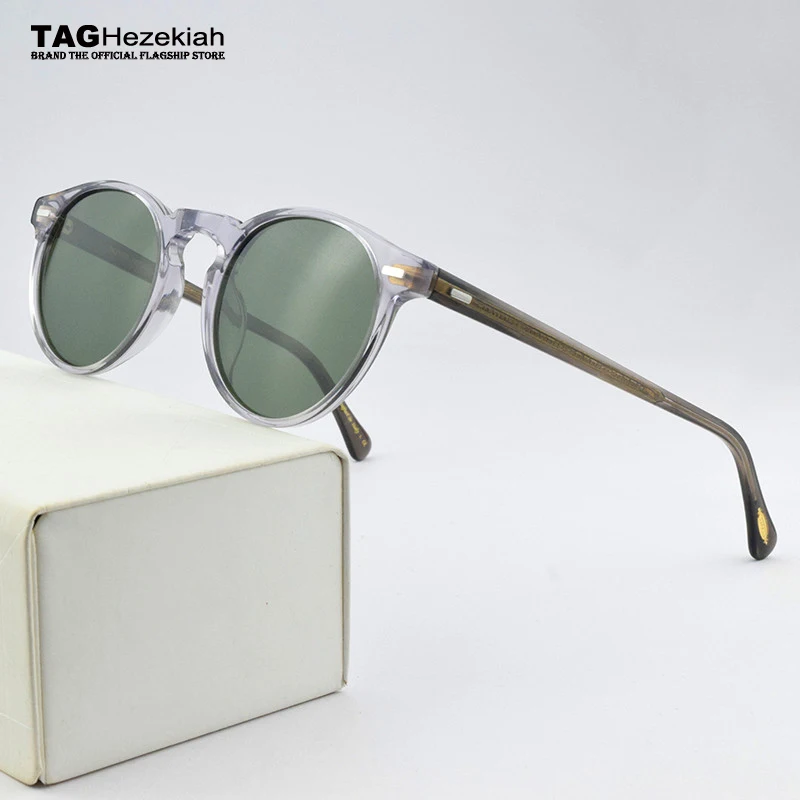 Солнцезащитные очки в стиле ретро UV400 для мужчин и женщин поляризационные