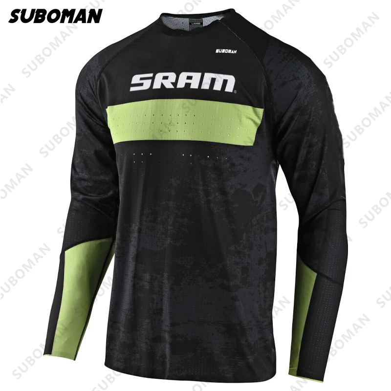 SRAM Горный Джерси для мотокросса Enduro MTB MX BMX велосипедный DH Maillot Ciclismo Hombre POC 2021|Майки