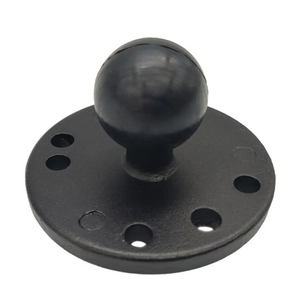Durable Ball Head Bracket Round Shape Wide Compatible One Inch Easily Install Mount Bracket Head for Airplane Accessories Goods h series linear actuatpr install bracket type a a pair of bracket h series linear actuator bracket install bracket