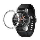 Закаленная пленка для Samsung Gear S3 46 мм, модный металлический комплект с алмазной рамкой для Samsung Galaxy Watch 42 мм 46 мм, аксессуары для часов