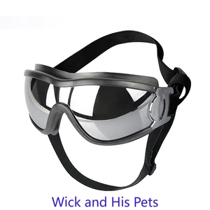 Pet Glasses Dog Supplies Goggles Waterproof Wind Protection Sun Protection UV Protection Big Dog Glasses Outdoor Dog Accessories