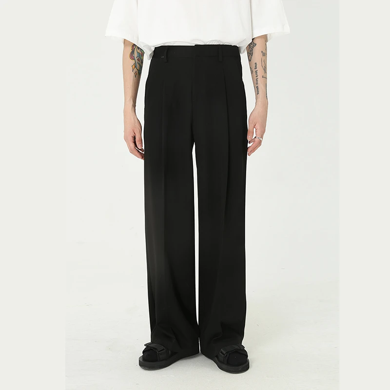 Мужская одежда IEFB Новинка Весна 2022 Костюмные брюки для мужчин трендовые