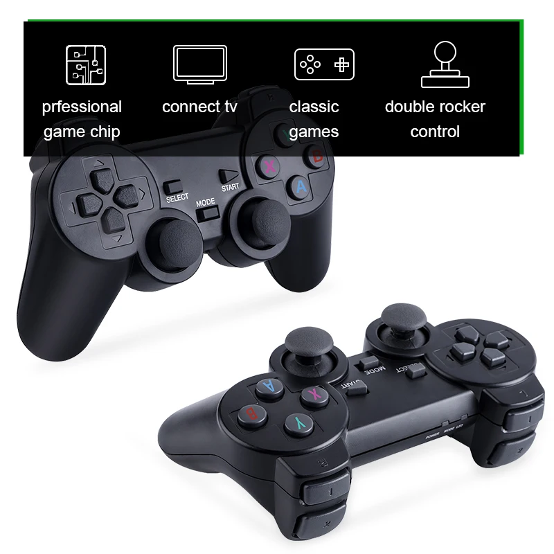 Игровая консоль DATA FROG ретро 10000 встроенных игр 4K HDMI поддержка PS1/GBA/FC | Электроника