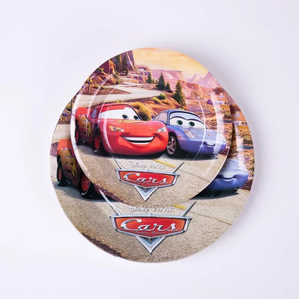 Disney Cars детский день рождения рождение мальчика вечерние поставки одноразовая