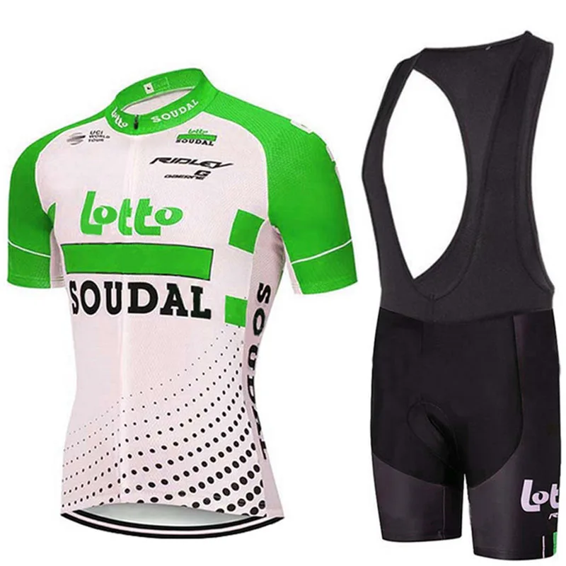 2019 мужская летняя одежда для горного гоночного велосипеда красного цвета Lotto Pro