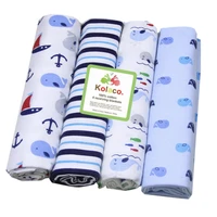 kidstales baby blanketbaby receiving blankets swadding for infantcotton sheet for baby 4pcsset