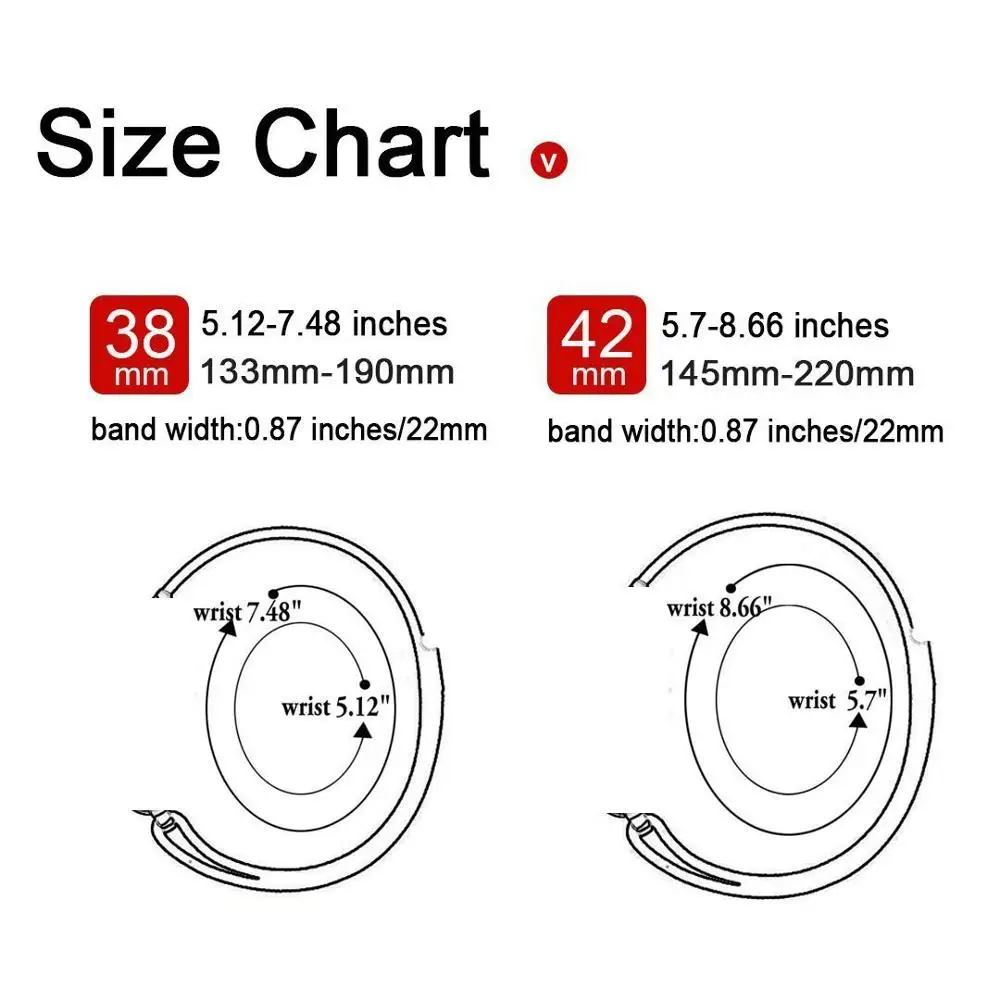 Ремешок для часов Apple Watch Series 3/2/1 38 мм 42 нейлон мягкая замена спортивный ремешок