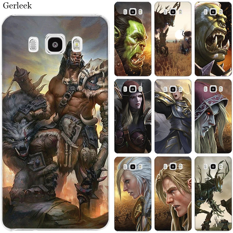 Чехол для телефона samsung Galaxy A20 A30 A40 A50 A60 A70 A10 A3 A5 A6 A7 A8 A9 плюс Жесткий World Of Warcraft Shell