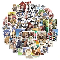 50pcs anime jobless reincarnation stickers for stationery notebooks laptop cute sticker craft supplies scrapbooking material