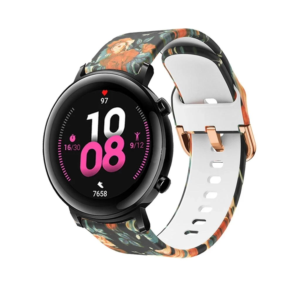 Ремешок силиконовый для смарт-часов Amazfit GTS 2 оригинальный браслет Bip S 20 мм - купить