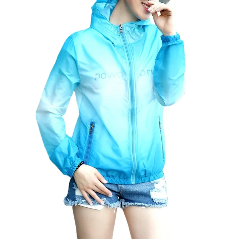 Ультратонкие женские толстовки с защитой от УФ-лучей объемная рубашка