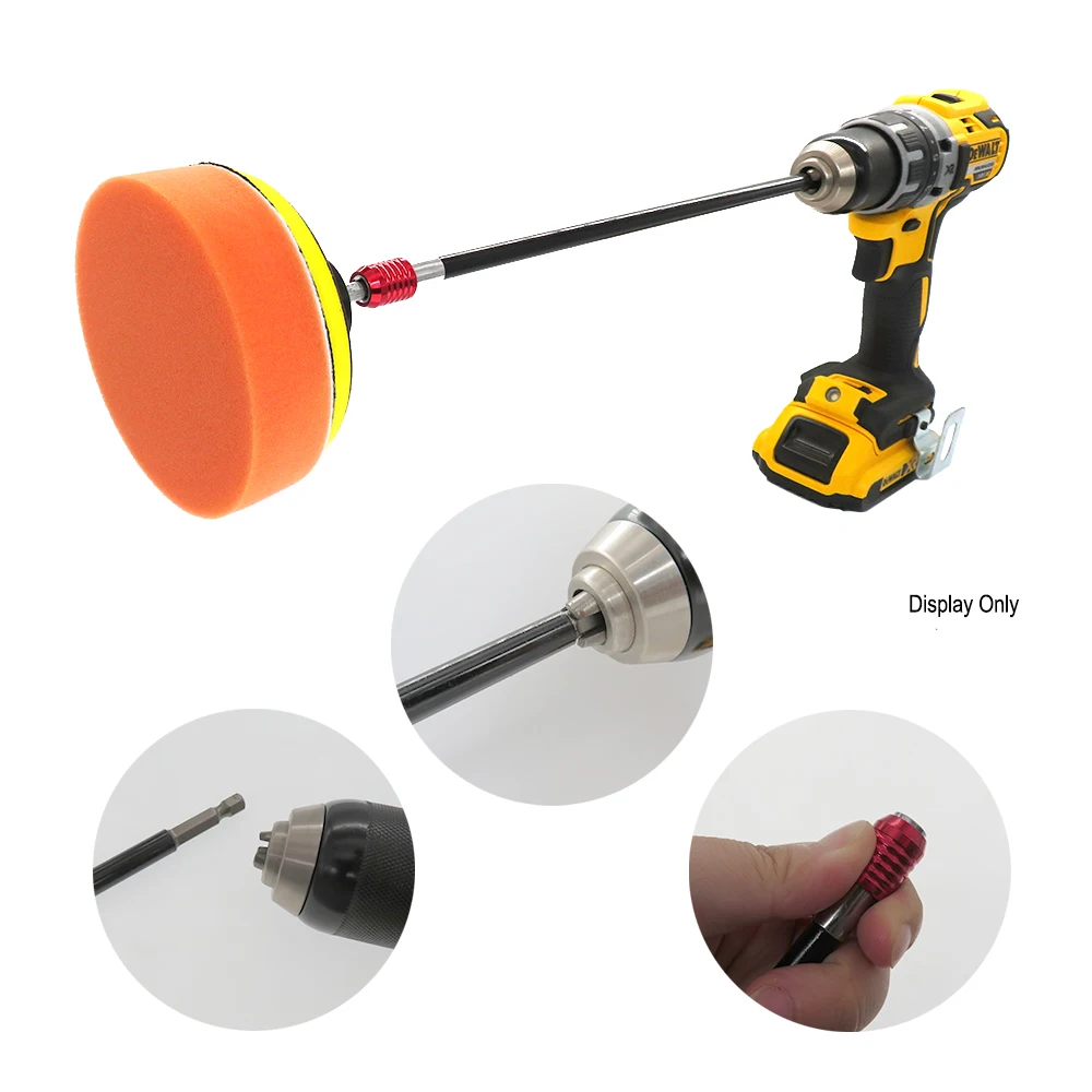 Держатель для сверл быстросъемный стержень 1/4 дюйма магнитный шестигранный