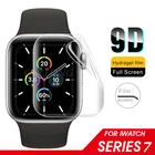 Мягкая гидравлическая пленка HD для Apple Watch 7 45 мм 41 мм, Защита экрана для умных часов iWatch 7, полное покрытие, защитная пленка, наклейка