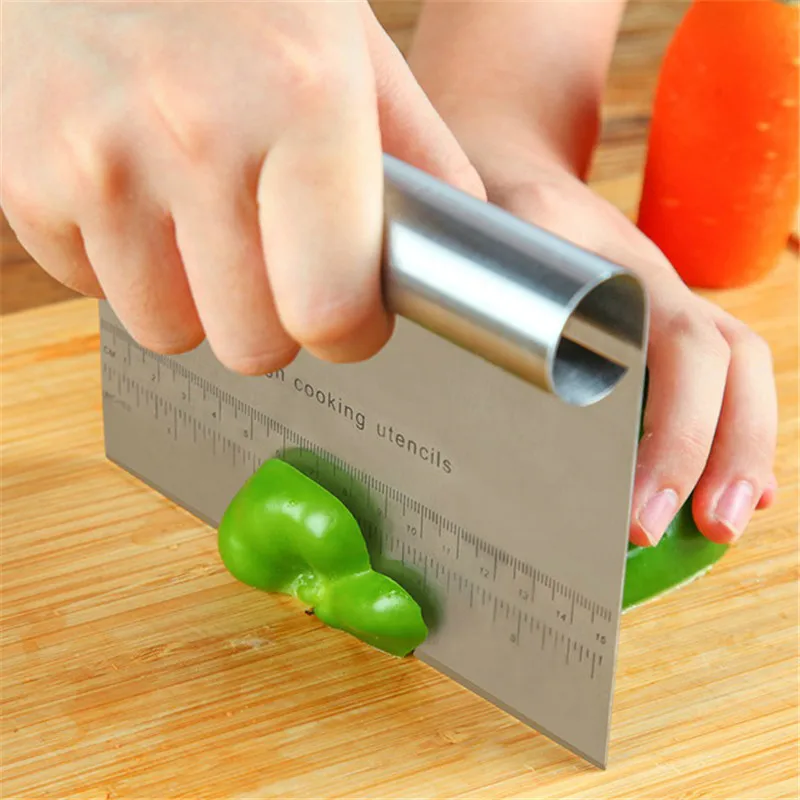 

Kitchen Accessories Stainless Steel Pizza Dough Scraper Cutter Baking Pastry Spatulas Vegetable Cutter for Kitchen device sets