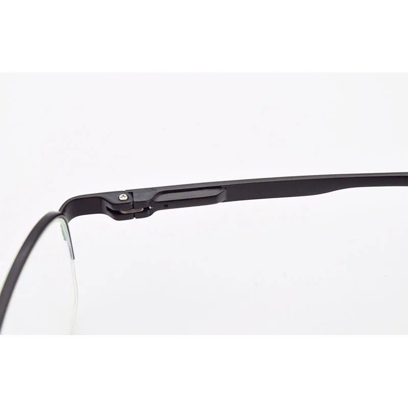 Сплав оправа для очков черный мужчин магнитный зажим очки близорукости