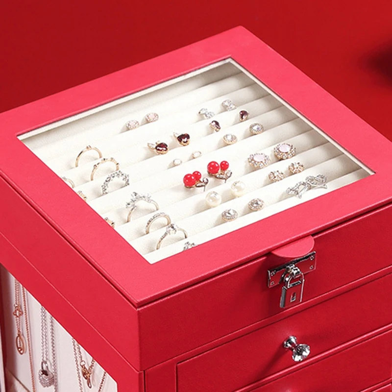 

Men and Women 360 Degree Rotating Cosmetic Storage Box Multifunctional Cosmetic Storage Box