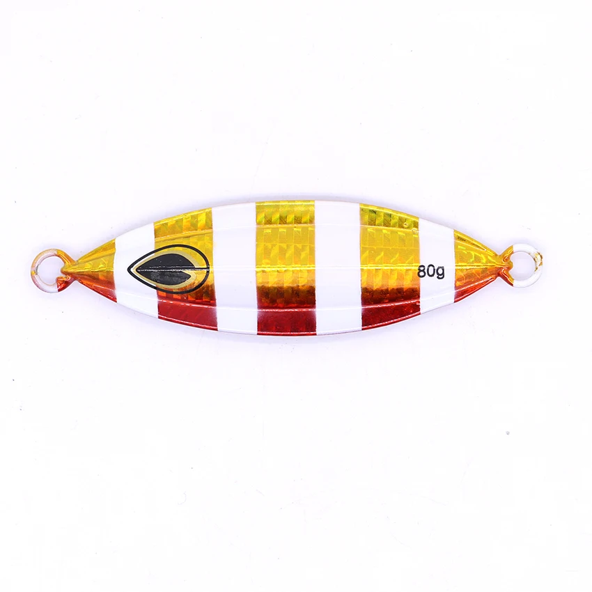 Casfun приманка для джиггинга 40 г 60 80 100 150 1 шт. светящиеся искусственные приманки