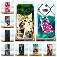 for case htc one m8 m8s m 8 m8 s cover ulta thin soft silicon back case 3d cute cat capa for bag htc m8 m8s 5 0 phone cases