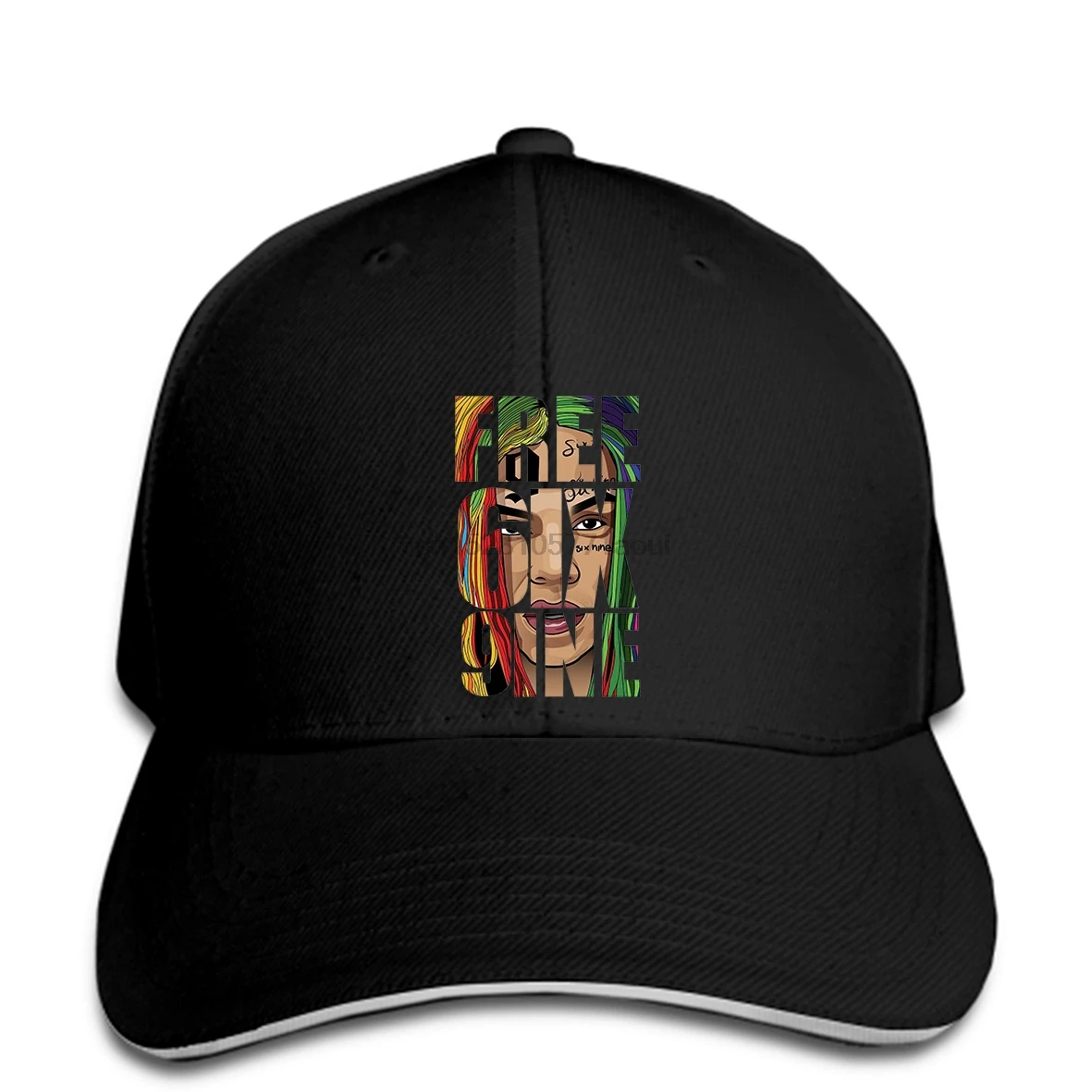 

Baseball cap FREE TEKASHI 6IX9INE Dummy Boy Baseball caps Black