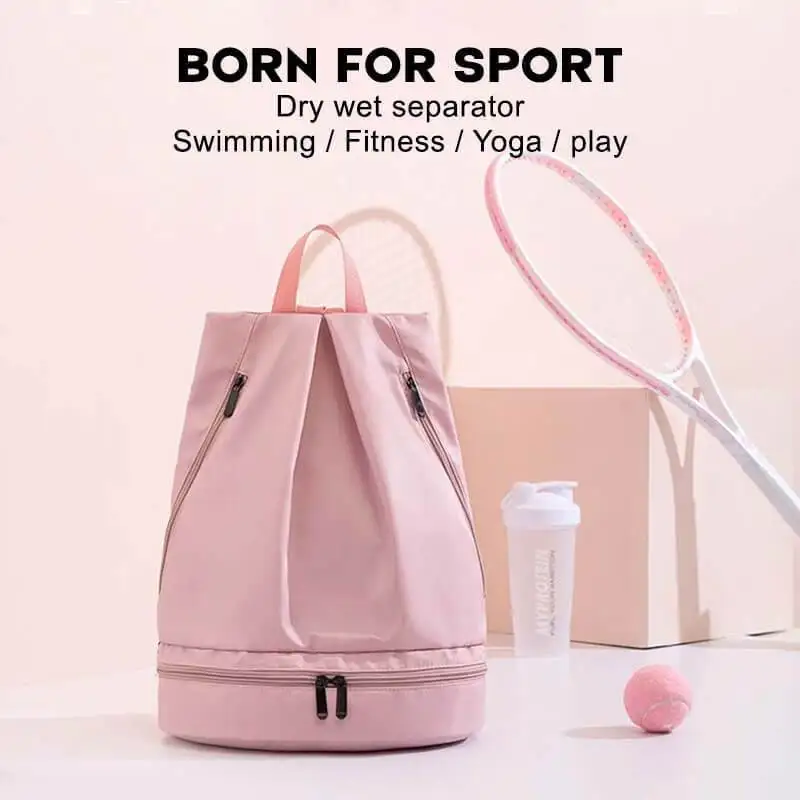 Dry And Wet Storage Backpack Swimming Backpack Dry Wet Bag Camping Backpack Sports Bags Travel Pool Beach Swimsuit Rucksack Swim