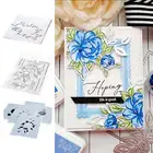 Новинка 2021, металлические штампы и трафареты для вырезания букв и цветов, трафареты для скрапбукинга, украшения альбомов, поделок для рукоделия