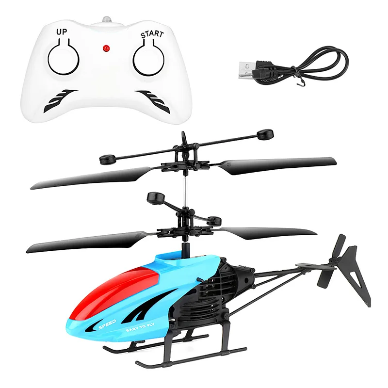 

Wireless Remote Control Alloy Aircraft Helicopter Toy Smooth Flight Anti-Collision Children Plane Toys Birthday Gift