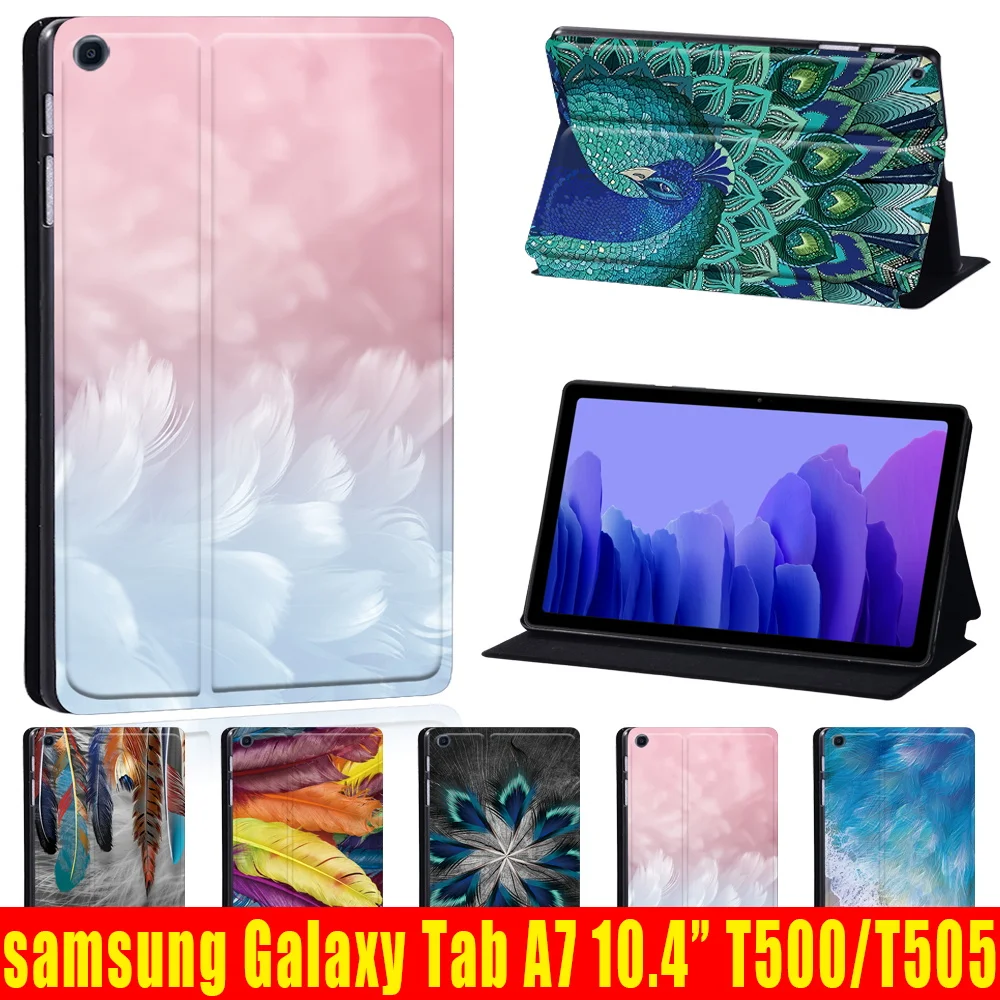 

PU Leather Case for Samsung Galaxy Tab A7 10.4 Inch 2020 Stand Cover for Samsung Galaxy Tab A7 SM-T500 SM-T505 Tablet Case