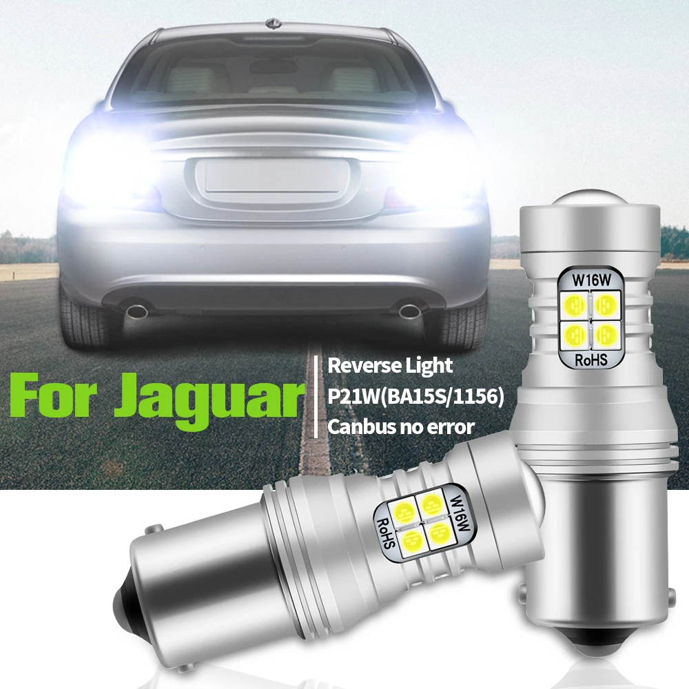

2 шт., светодиодная лампа задсветильник хода P21W BA15S 1156 Canbus без ошибок