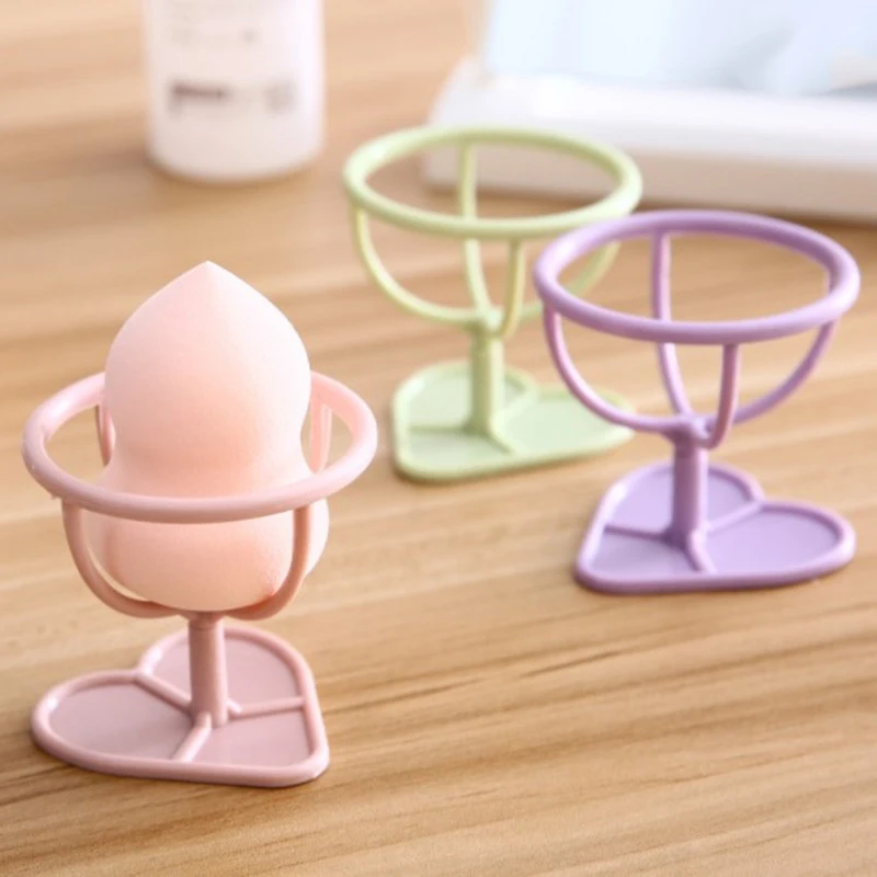 

Makeup Sponge Powder Puff Rack Beauty Puff Drying Stand Holder Powder Puff Bracket Box Organizer Beauty Shelf Holder Tool