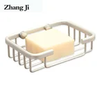 ZhangJi полка для мыла из сплава Ванная комната Душ контейнер-держатель для мыла Кухонная Раковина Губка коробка аксессуары для ванной комнаты мыльница