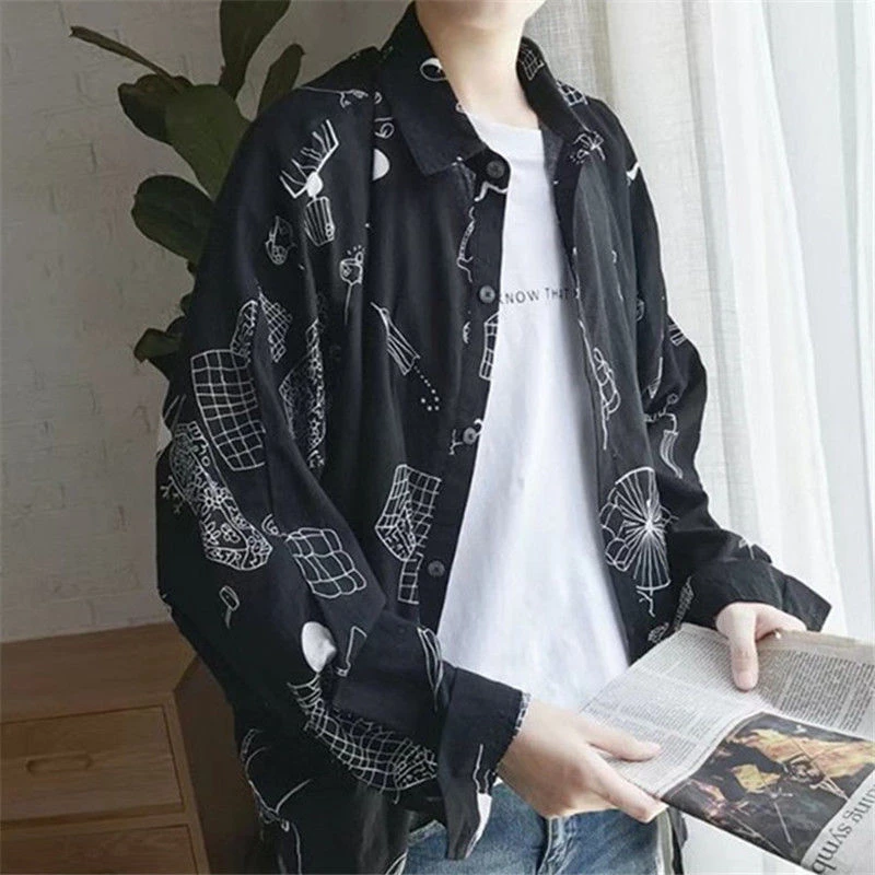 Новинка 2020 летняя рубашка Мужская свободная тонкая Солнцезащитная одежда с
