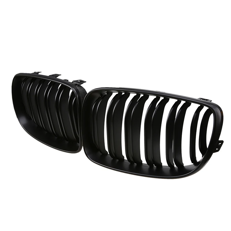 POSSBAY матовая черная крышка двойная линия передний капот центральный гриль