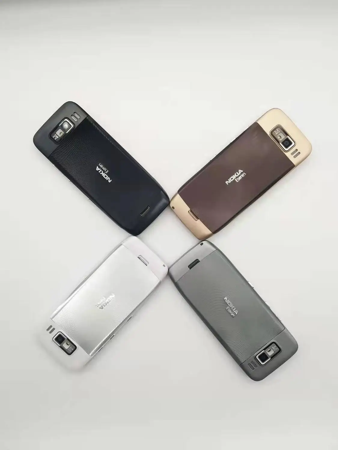 E52 разблокированный Nokia E52 GSM WCDMA сотовый телефон Wifi Bluetooth gps 3.2MP камера телефон Восстановленный