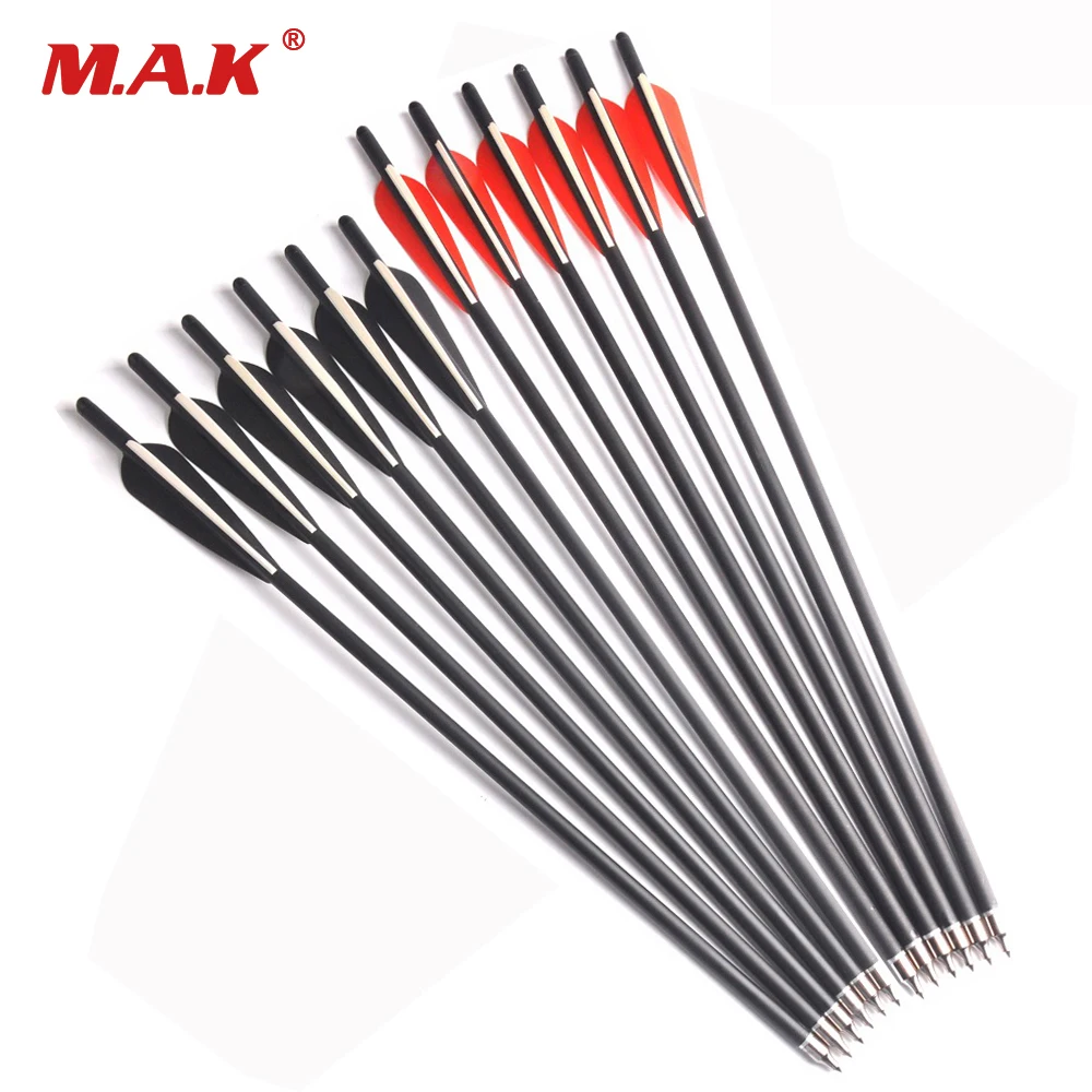 17/20 дюймов телефон смешанный углерод диаметр 8 мм с полулунной нокой для арбалета