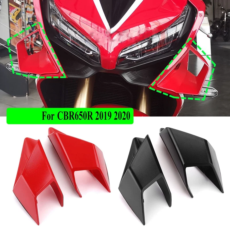 

Передний боковой спойлер для мотоцикла, передний обтекатель бокового крыла для HONDA CBR650R CBR 650R CBR650 2019 2020