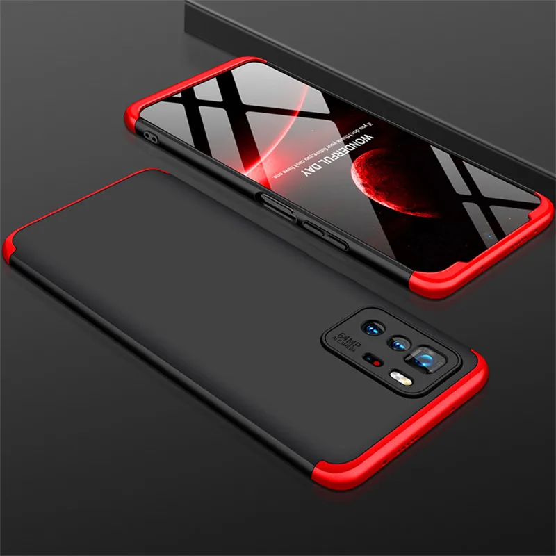 

Xiaomi Poco X3 GT Case 360 Degree Protector Full Body Phone Case for Poco X3 NFC M3 Pro Shockproof Cover Poco F3 Case