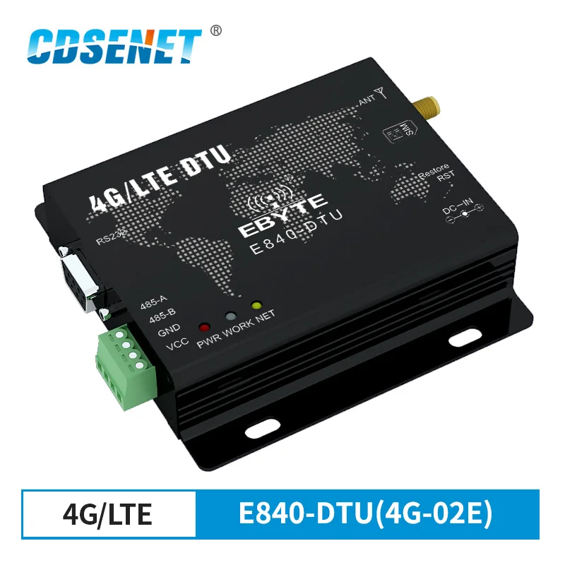 Модуль 4G LTE RS232 RS485 Modbus RTU TCP модуль (4G 02E) беспроводной прозрачный трансивер Модем