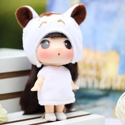 horse BJD кукла Ddung 9 см подлинный корейский с двенадцатью знаками Зодиака животных изменение мини куклы ребенок подарок на день рождения Ключ Кулон Коллекция украшения - Цвет: horse