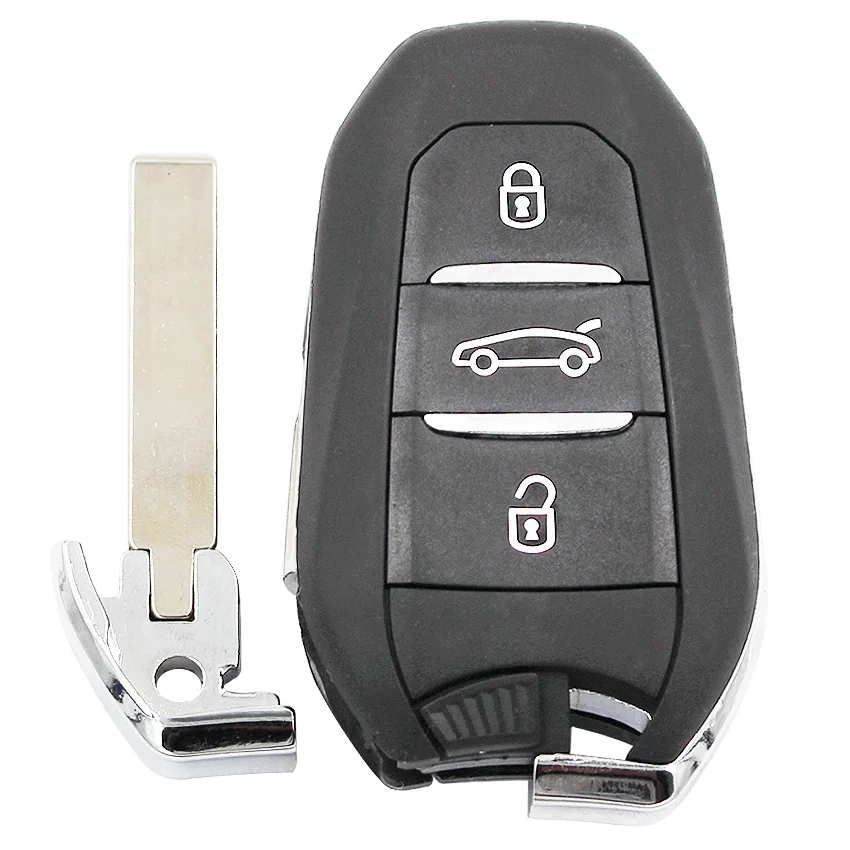 5 шт./лот DS смарт пульт дистанционного управления брелок 433 МГц PCF7945 чип ID46 для Peugeot