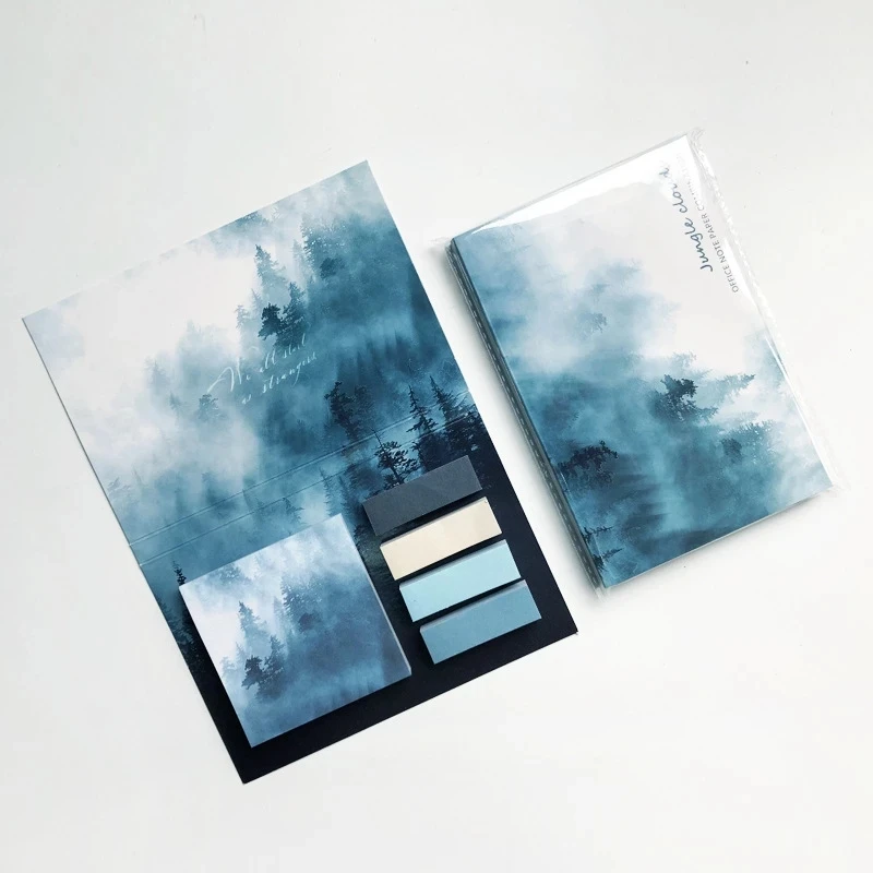 

325 Sheet/set Creative Painting Memo Pad Sticky Notes Page Flags To Do List Office Decoration Cute Planner Sticker Stationery