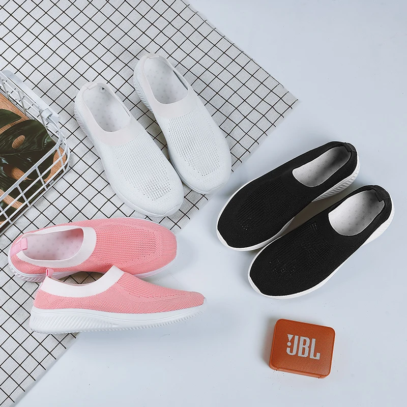 

Damyuan USPS Flat Shoes Women Running Shose Womens Flats Casual Lightweight Comfortable Breathable Women Sports Shoes Sneakers