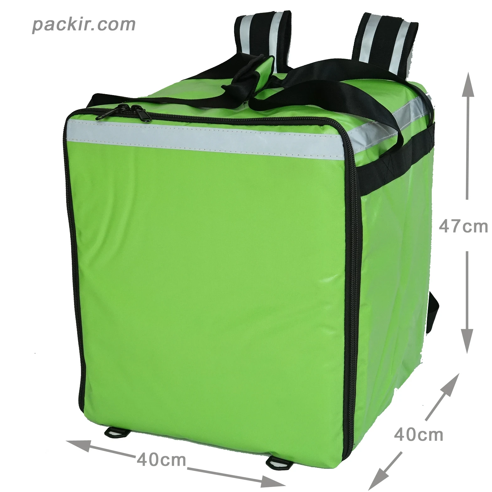 Фотообои: рюкзак для доставки большой пиццы сохраняет тепло/прохладу 16 дюймов Д x