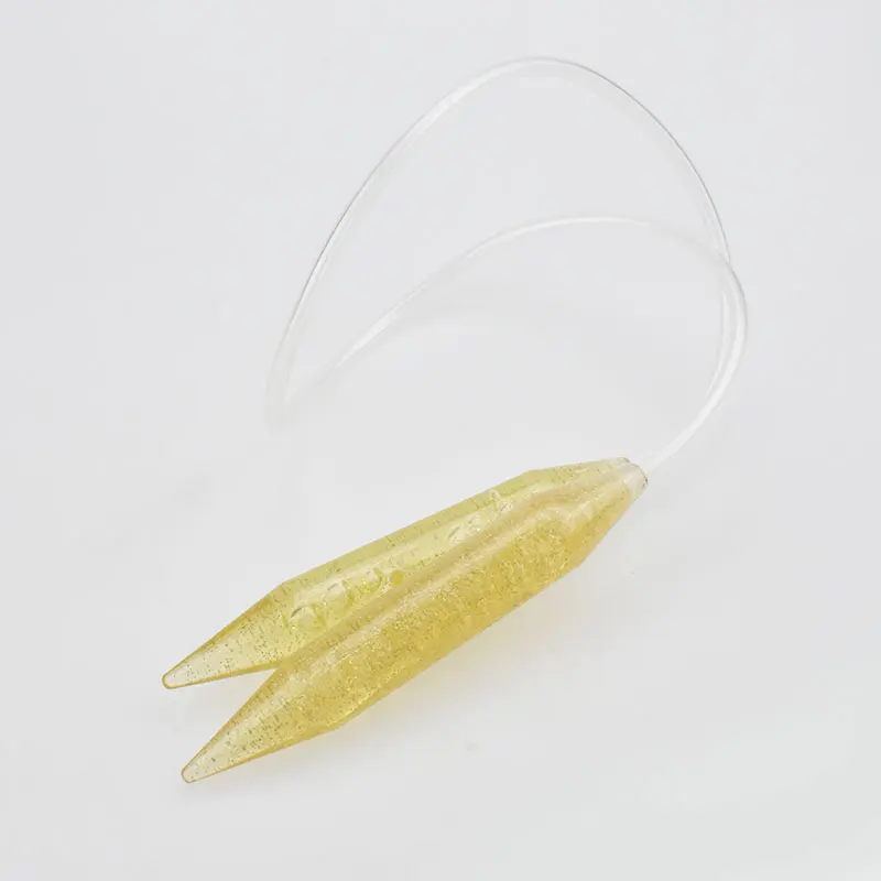 20 мм вязальные спицы большого размера прозрачные пластиковые круговые крючки