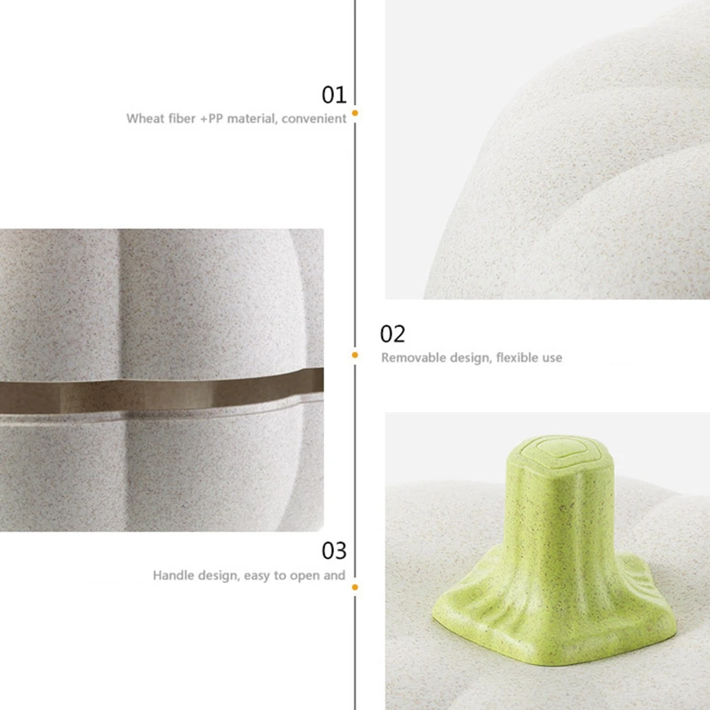 Коробка для хранения сушеных фруктов и орехов в форме тыквы лоток закусок